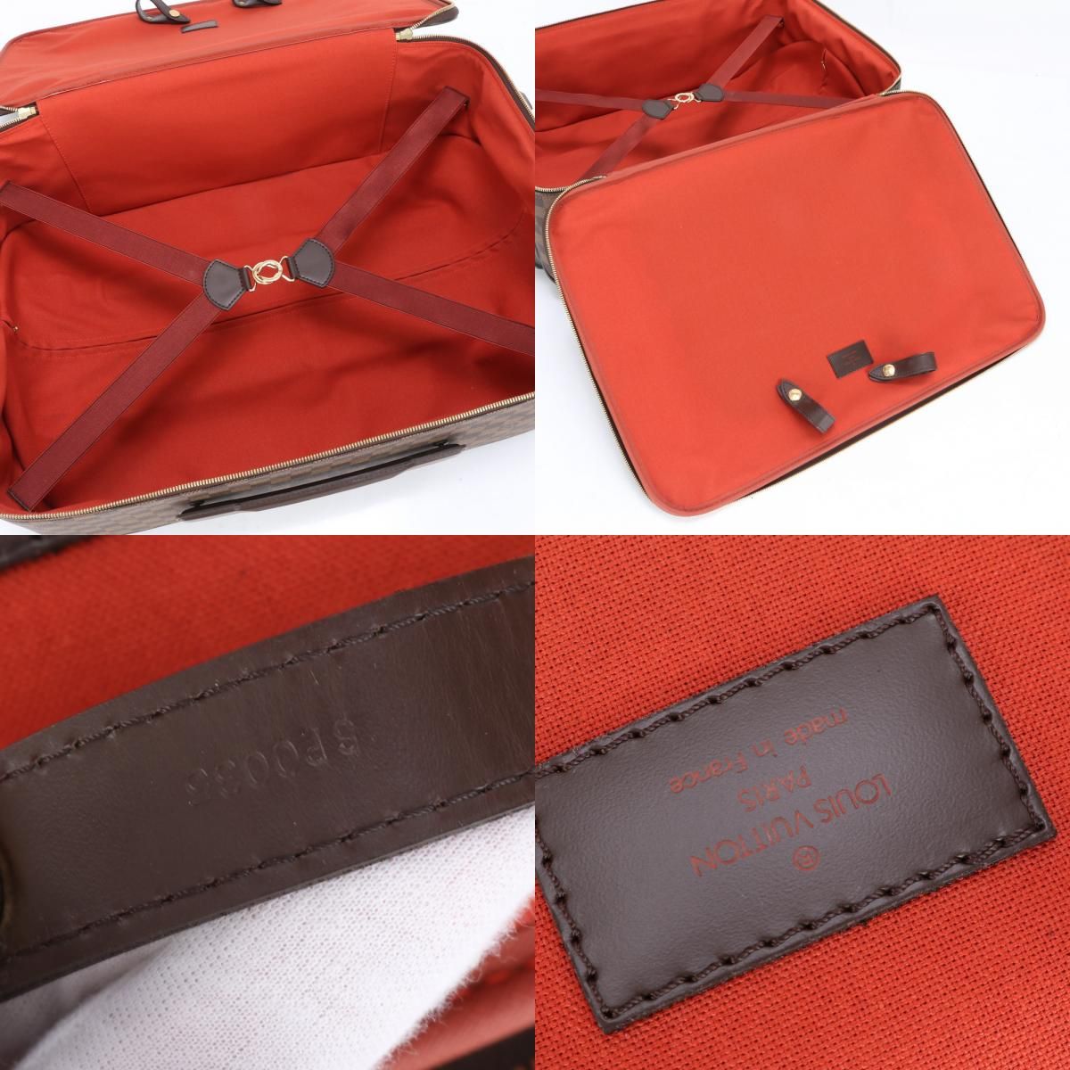 極美品 ルイヴィトン ダミエ ペガス55 N23294 レザー スーツ
