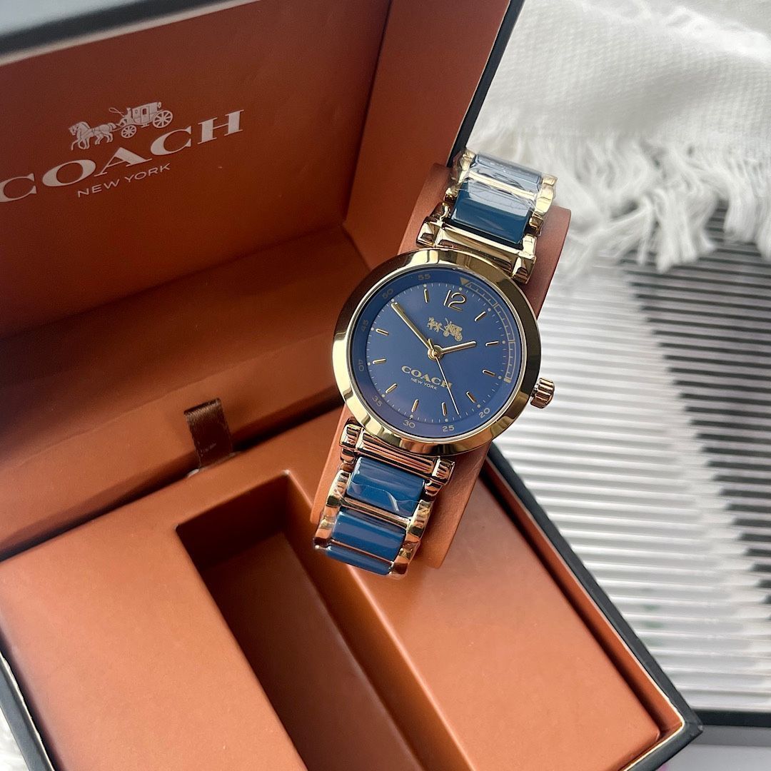 COACH クォーツ 腕時計 30m防水 レディース COACH コーチ レディース腕時計 30mm｜セラミックベルト