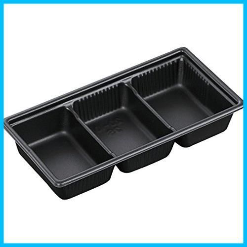 SDキャセロ 20-10 使い捨て容器 3S BK 身 中央化学 50枚入サイズ 約20×10.3×3.5cm