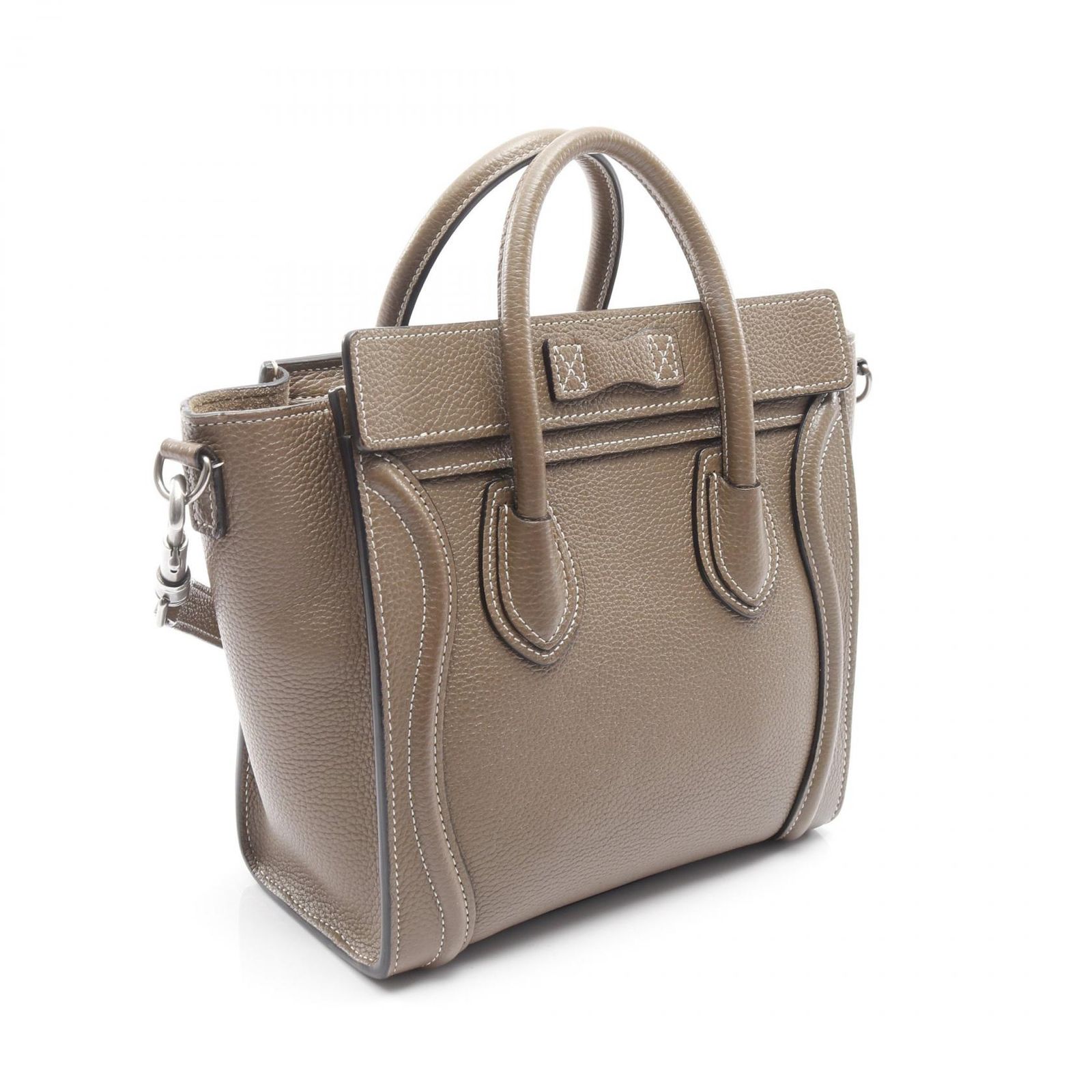CELINE セリーヌ ラゲージ ナノショッパー ハンドバッグ - メルカリ