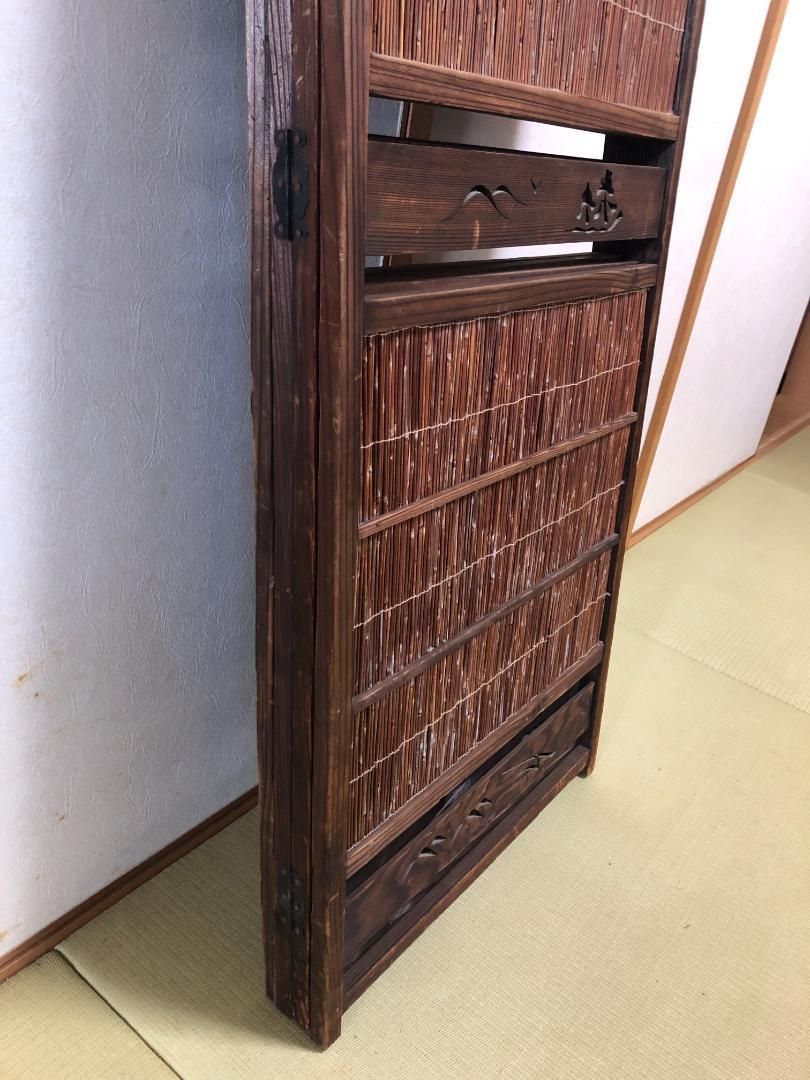 4連衝立 古民家