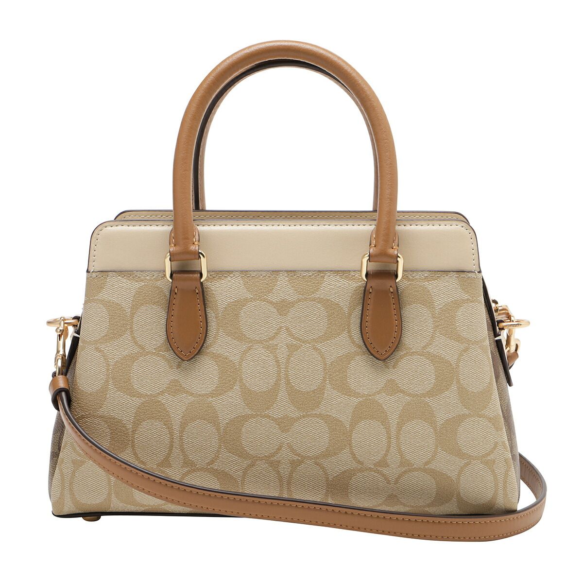 新品 コーチ COACH トートバッグ ミニ ダーシー キャリーオール ライト 