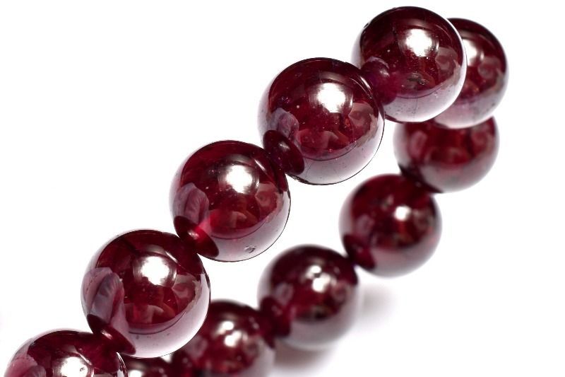 高品質 ロードナイト ブレスレット 約11.5mm① 高品質 ロードナイト ブレスレット 約11.5mm ②工場 直営 店