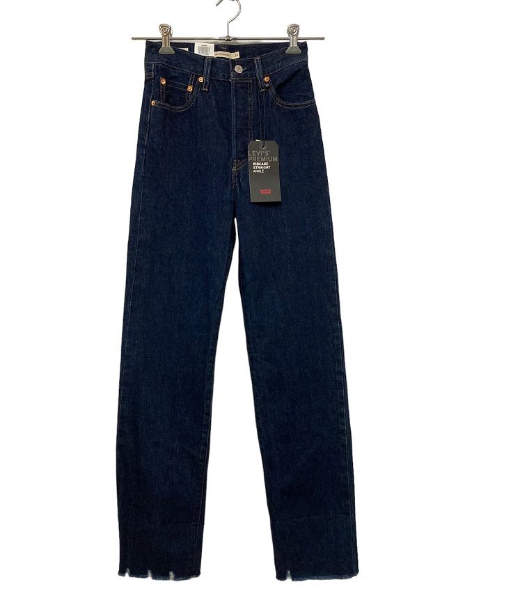 LEVI'S PREMIUM リーバイス プレミアム RIBCAGE STRAIGHT ANKLE デニムパンツ 24インチ 中古４