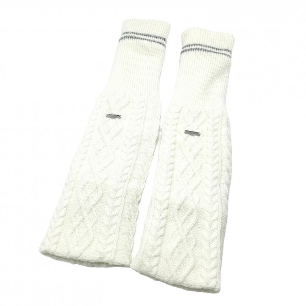 St Andrews レッグウォーマー ホワイト セントアンドリュース】人気