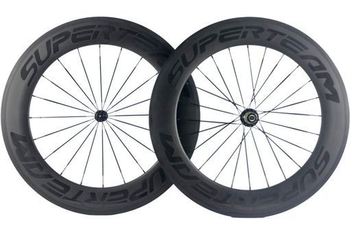 ウィンドブレーバイクSUPERTEAM88mmカーボンファイバーホイール23mm700cクリンチャーホイールセット
