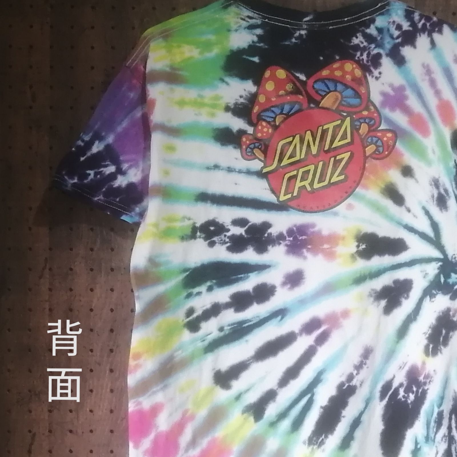 SANTA CRUZ サンタクルーズ プリントTシャツ タイダイ染め