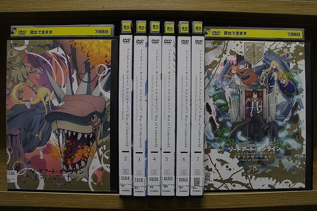 DVD ソードアート・オンライン アリシゼーション War of