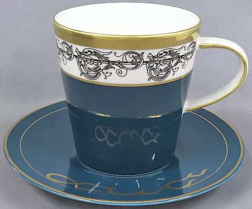 マグカップ 湯のみ 淹れ立てのコーヒーモチーフ グリーン カップ＆ソーサー Fate|Grand Order