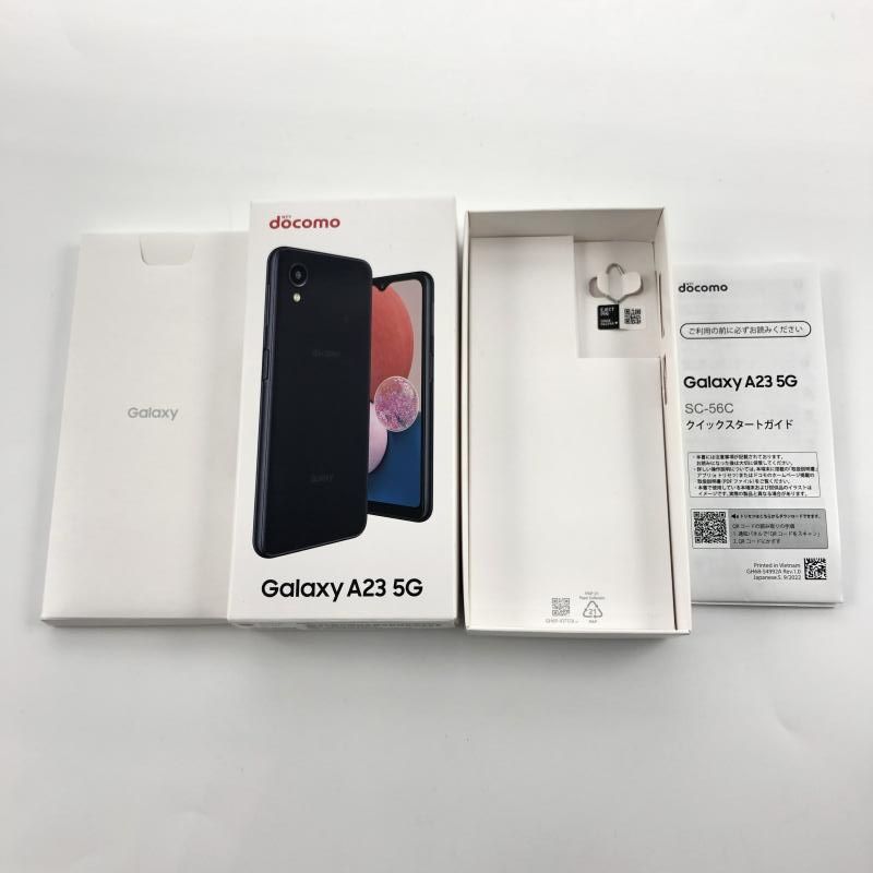 Galaxy A 新品未使用 A23 5G SC-56C docomo版SIMフリー 本体 Sランク