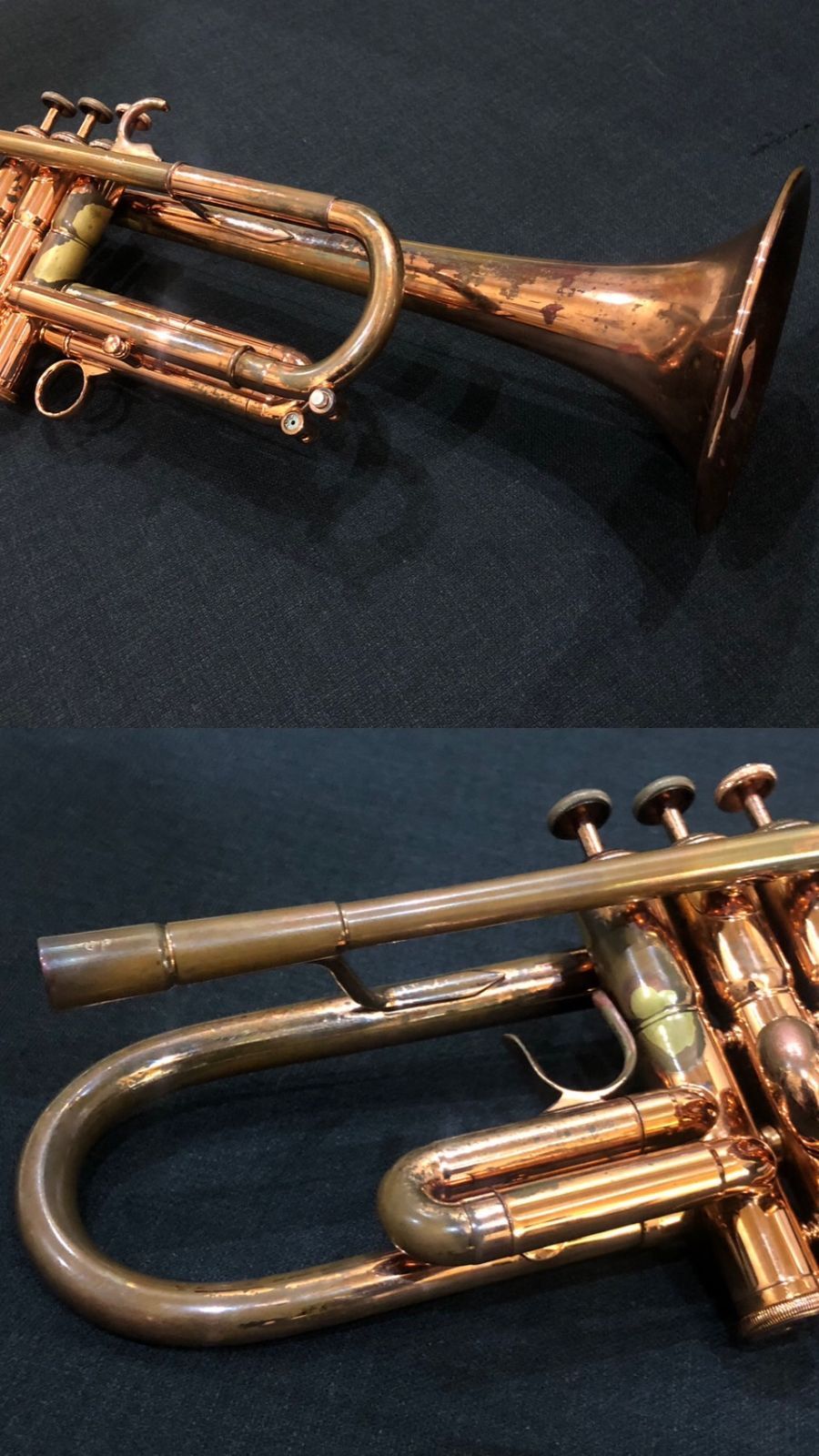 ジェロームカレ シンフォニック 464 コパー B♭トランペット【中古