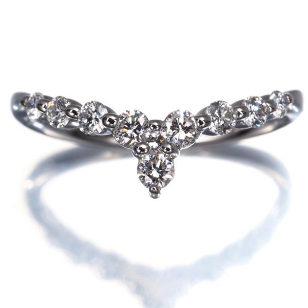 美品 VENDOME AOYAMA ヴァンドーム リングPT950 約11号 VENDOME AOYAMA Aoyama ヴァンドーム青山 ダイヤモンド リング 指輪 11