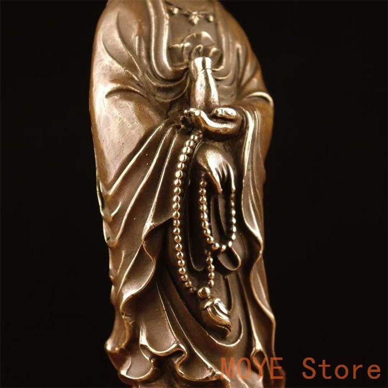 銅製 仏像 浄水観音菩薩仏像 仏間供養 銅製品 工芸品 置物 銅製 仏像 浄水観音菩薩仏像 仏間供養 銅製品 工芸品 置物