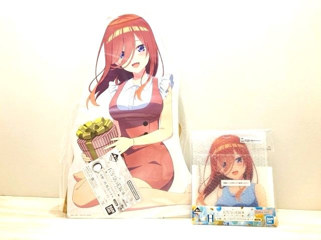五等分の花嫁 一番くじ 特大パネル アクリルボード 中野美玖セット【F4995-007】081 五等分の花嫁 一番くじ 特大パネル アクリルボード 中野美玖