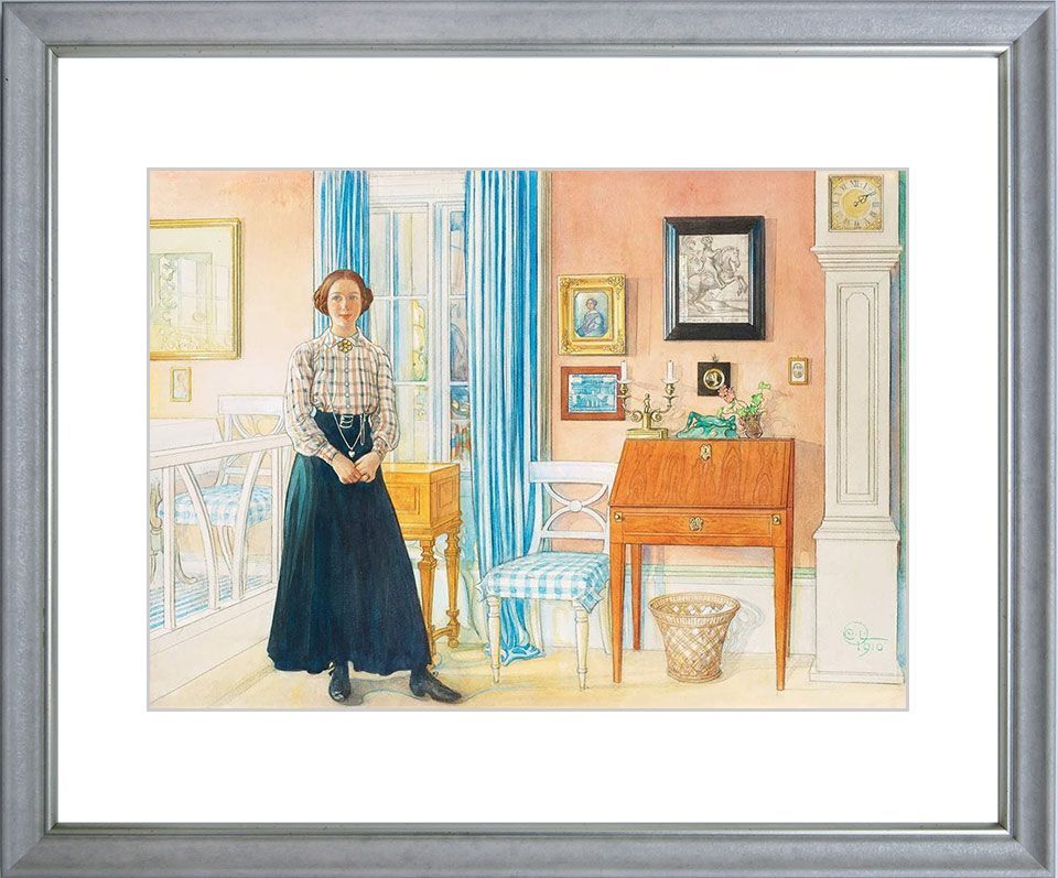 モナ ヨハンソン オリジナル リトグラフ 1977年 北欧 モナ・ヨハンソン