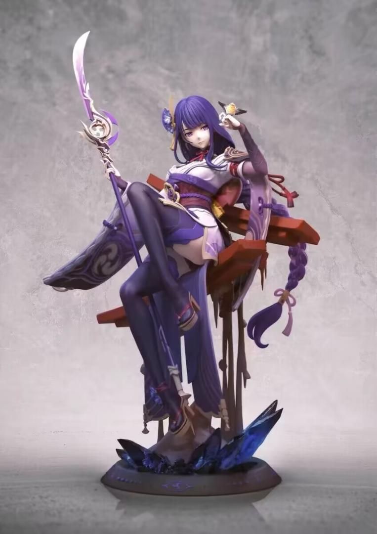 原神 雷電将軍 スタチュー正規希少品 豪華版 フィギュア 豪華版 原神 雷電