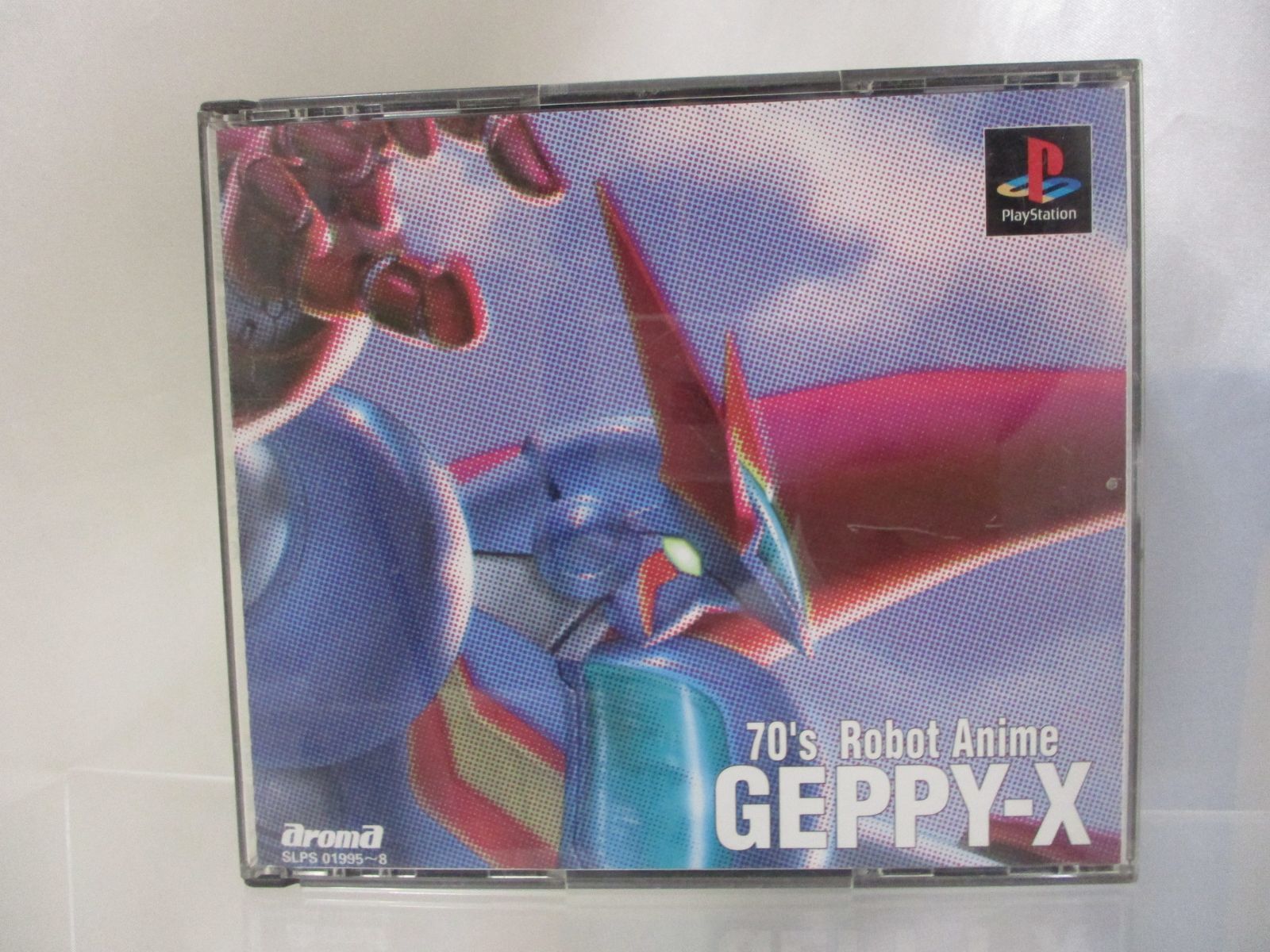 三沢併売】取扱書欠品 PS GEPPY-X 70年代風 ロボットアニメ ゲッP-X 