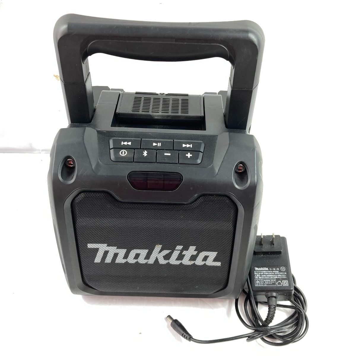 ＊＊MAKITA マキタ 10.8V~18V 充電式スピーカー ACアダプタ付 ※バッテリ・充電器なし MR200 ブラック