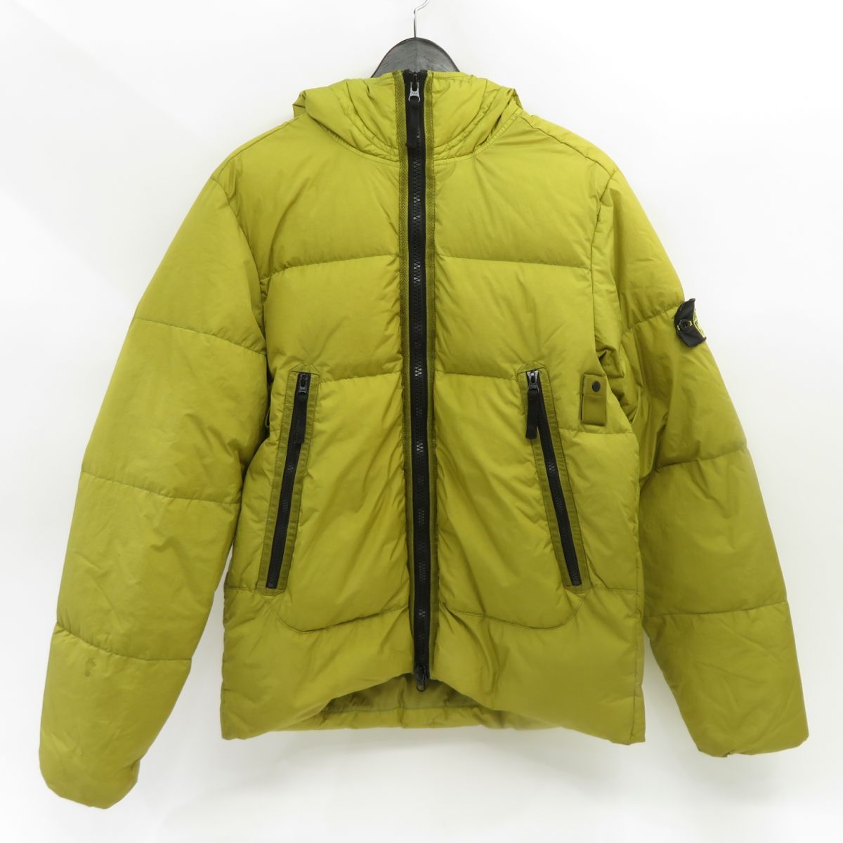 STONE ISLAND ストーンアイランド GARMENT DYED CRINKLE REPS NY DOWN ダウンジャケット 751540123  Sサイズ ※中古