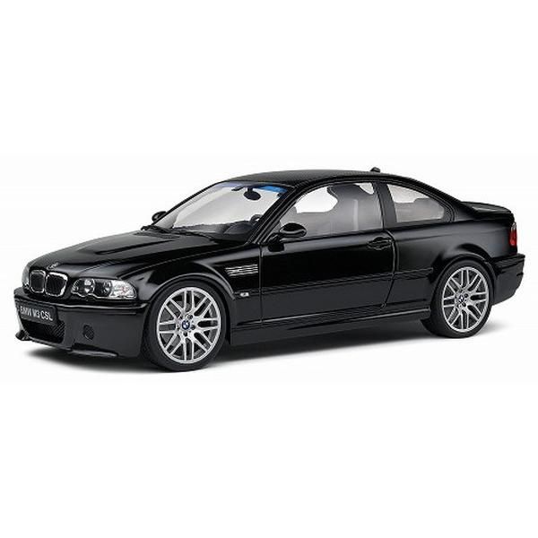 新品 SOLIDO 1/18 BMW E46 M3 CSL 2003 ブラック 完成品ダイキャストミニカー S1806506 [佐川急便]