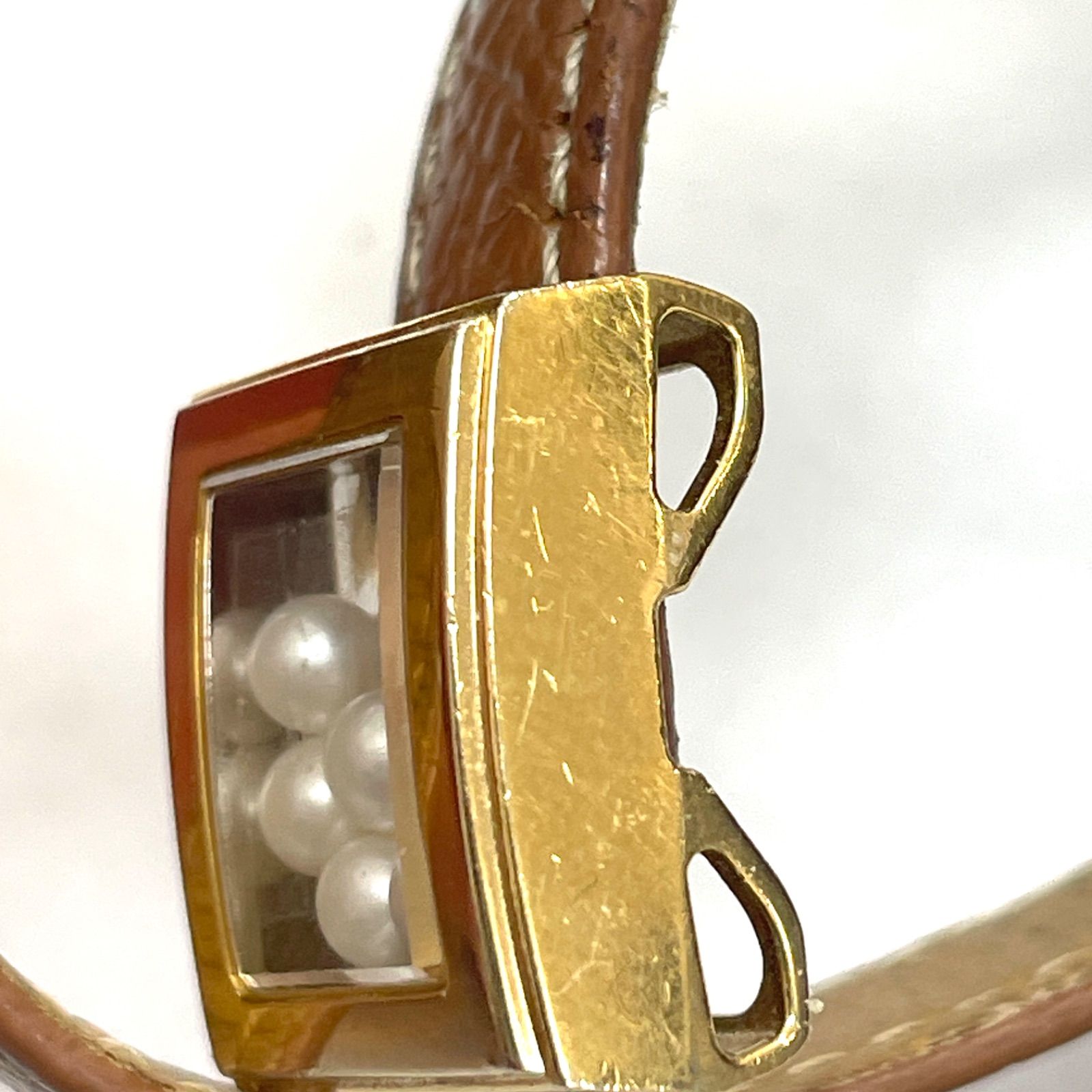 MIKIMOTO ミキモト マルチフォームウォッチ 腕時計 パール 二連レザー