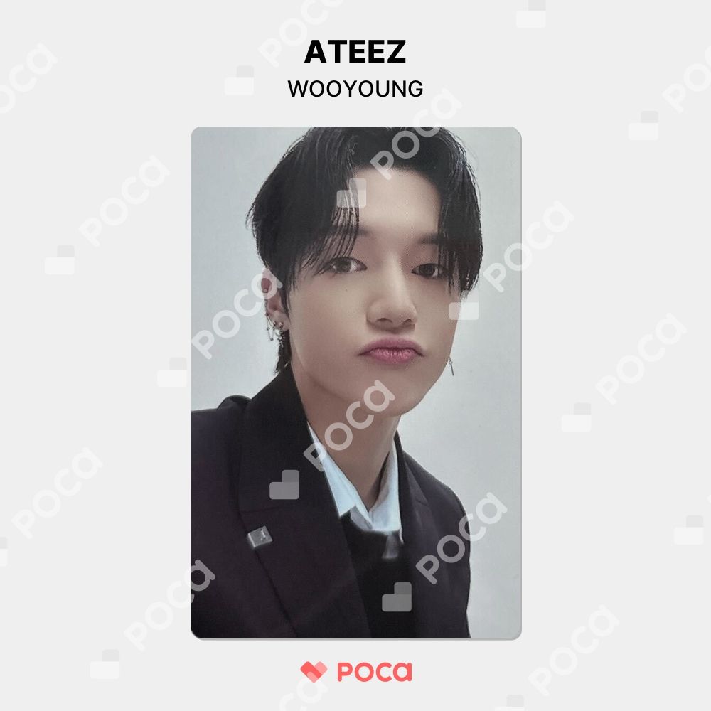 ATEEZ KPOPSTORE ホログラムトレカ ウヨン ATEEZ KPOPSTORE ホログラムトレカ ウヨンの通販 by floppyshop