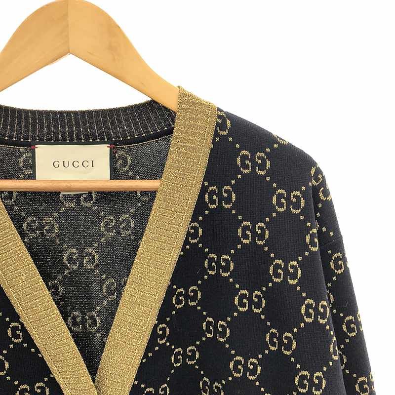 美品】 GUCCI / グッチ | GGジャガード コットン ラメファブリック