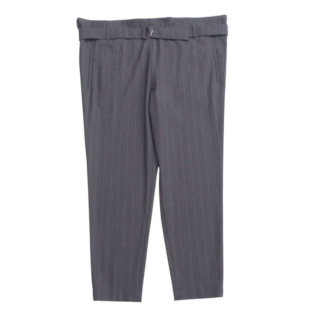 Brunello Cucinelli ブルネロクチネリ パンツ サイズ38 ストライプ スラックス テーパード イタリア製 ブランド古着 20250606|RA5059