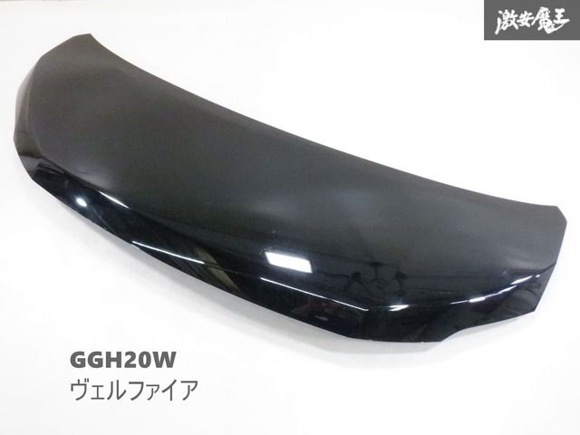 【凹み無し】 トヨタ 純正 GGH20W GGH25W 20系 ヴェルファイア ボンネット フード パネル 黒系 ブラック 棚2F-A-5