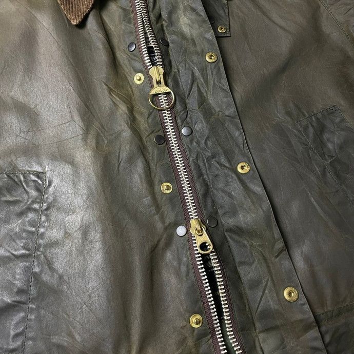 96年製 英国製 Barbour BEDALE バブアー ビデイル オイルドジャケット C42 メンズXL相当