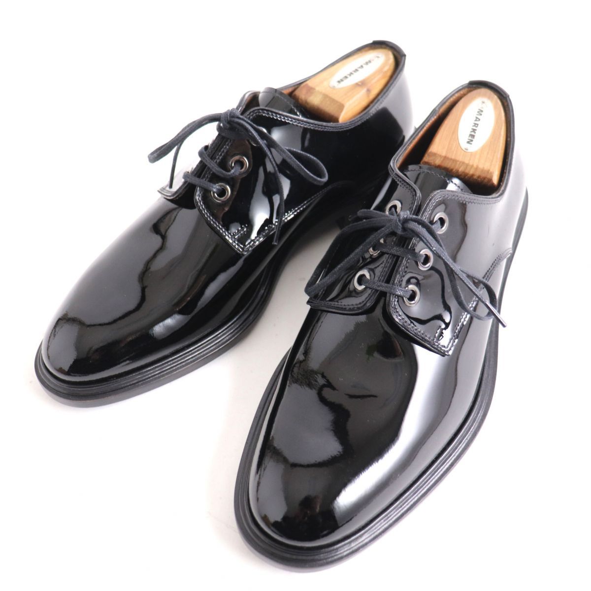 未使用品◇GIVENCHY ジバンシィ BM08050 K LINE DERBY パテントレザー 