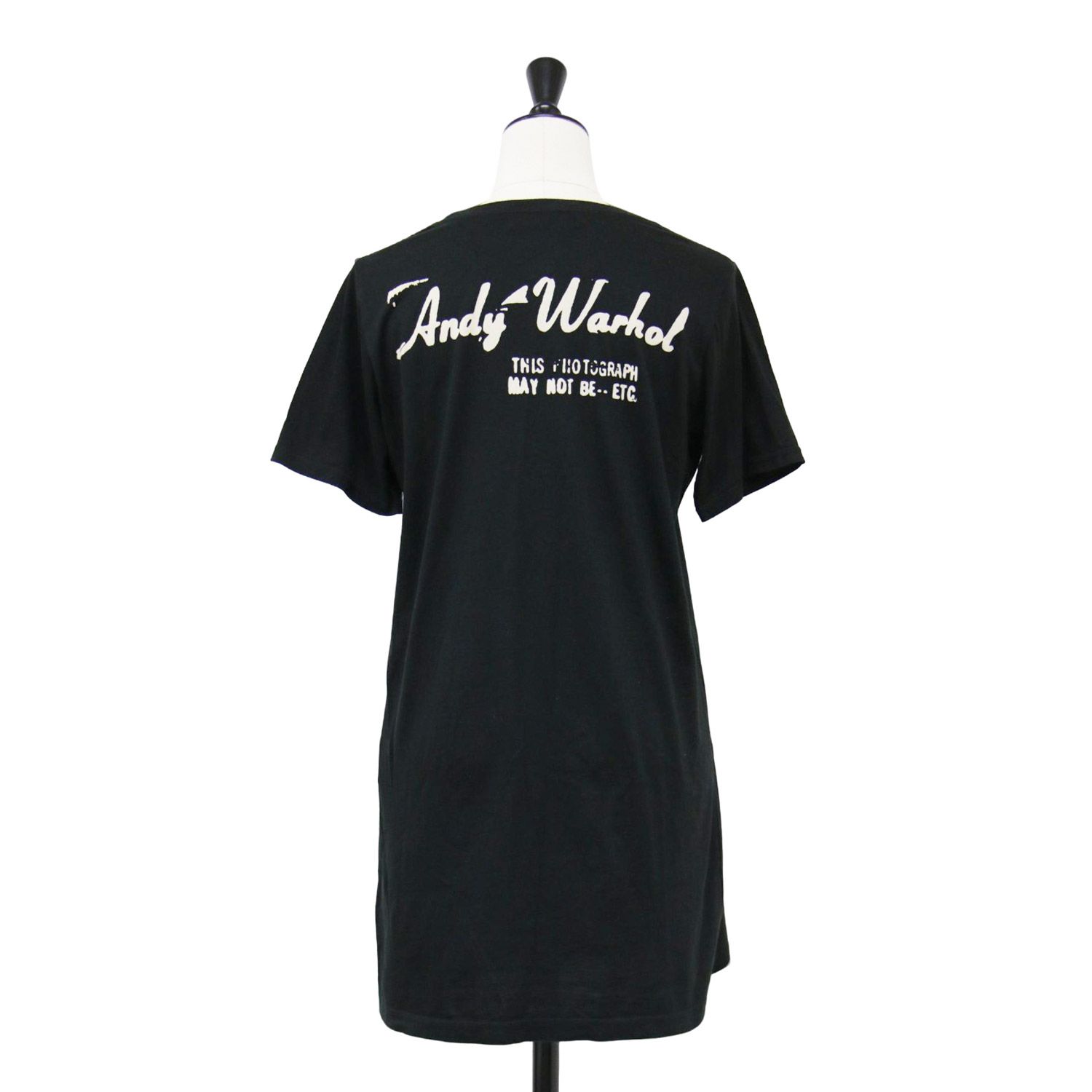 HYSTERIC GLAMOUR ヒステリックグラマー Andy Warhol Tシャツ ブラック 