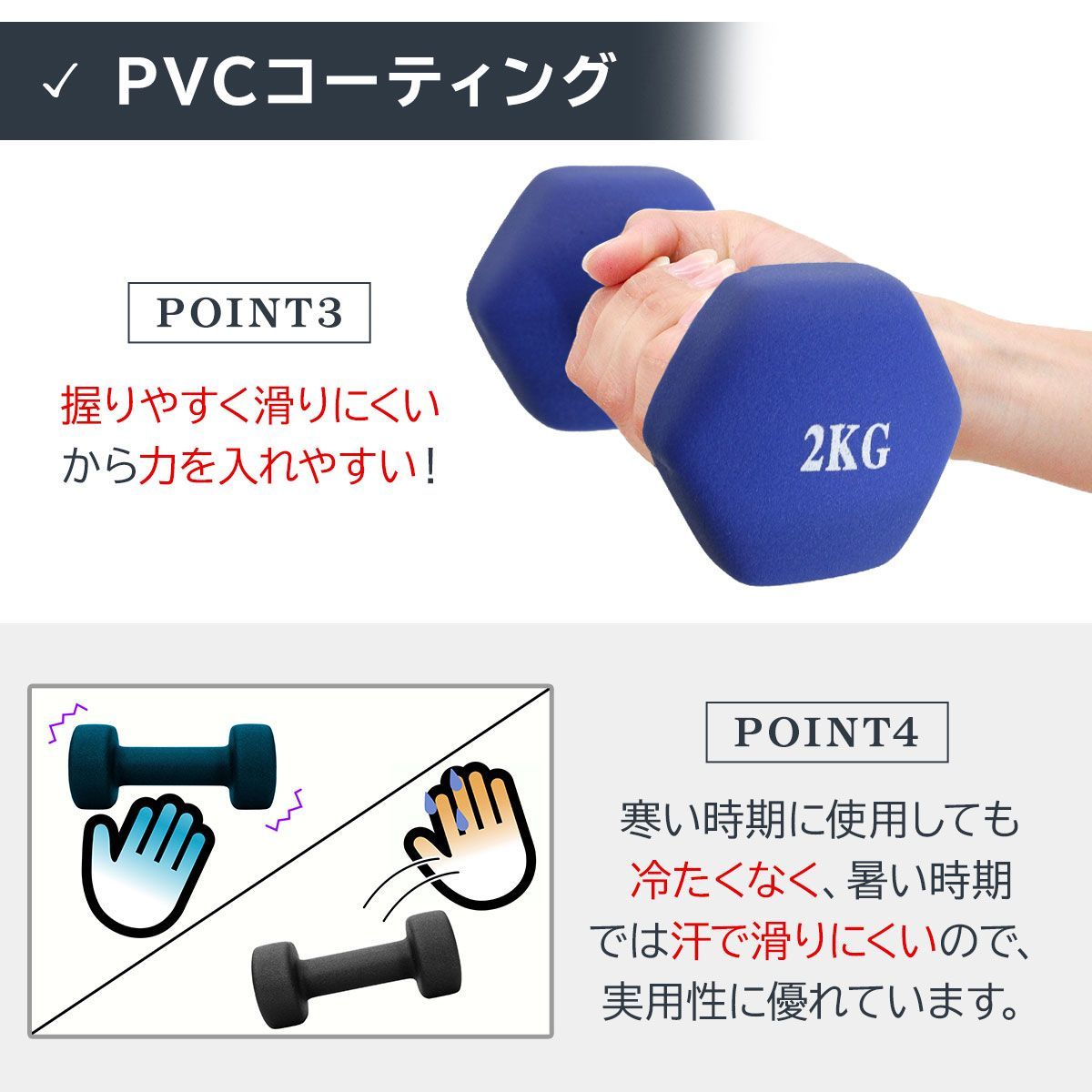 IVANKO ウエイトトレーニング カラー 2個セット IVANKO ウエイト