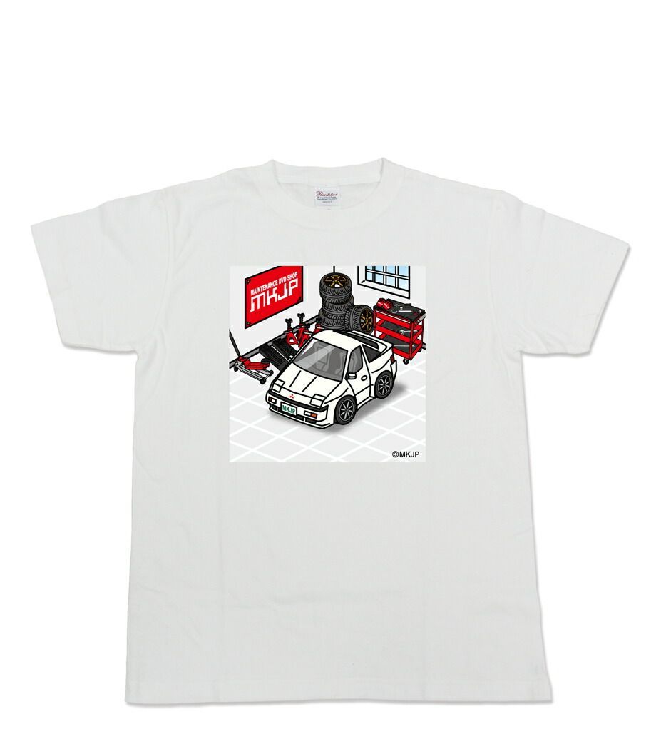 三菱スタリオンGSR-VR Tシャツ Tシャツ 車好き プレゼントに 【名入れ可】ミツビシ スタリオン