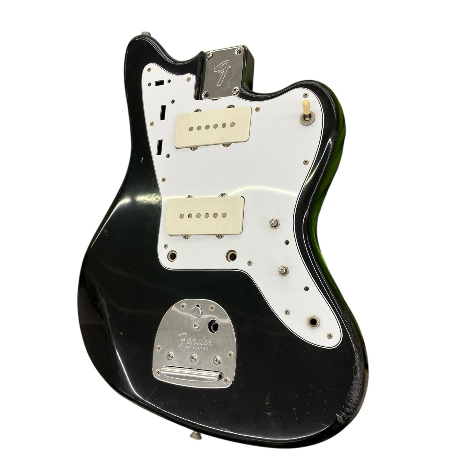 186000 ジャンク品 Fender フェンダー エレキギター ストラトキャスター ブラック ホワイト