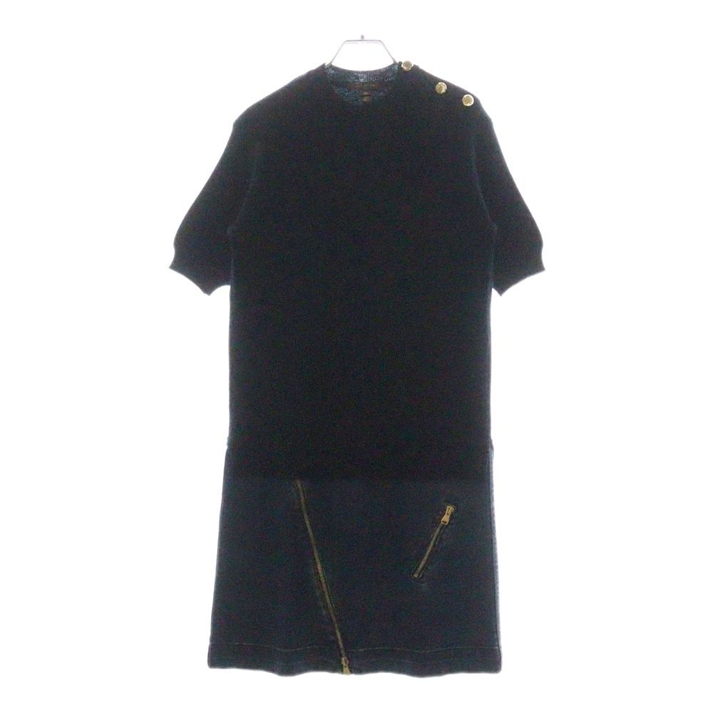 Louis Vuitton 半袖ワンピース XS ネイビー Louis Vuitton 半袖ワンピース XS ネイビー