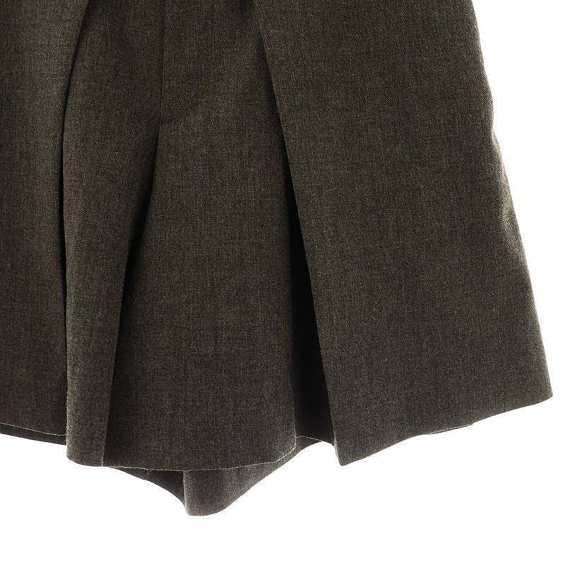 シーニュ Cygne フロントタックショートパンツ miniqu キュロット 0