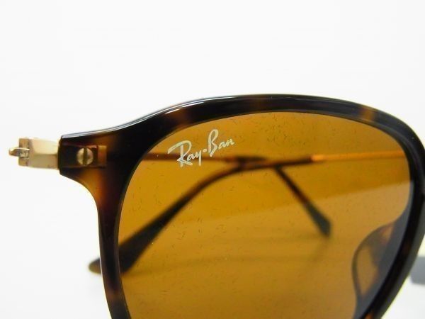 レア☆RayBan レイバン☆フラットレンズ 偏光レンズ サングラス☆53【RB2448NF 902】トータス茶ゴールド金/ブラウン茶【本物保証】 -  メルカリ