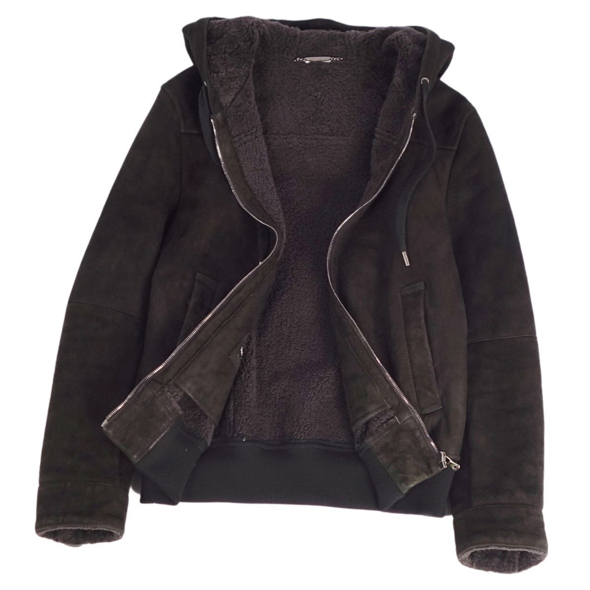 D&G ドルチェ＆ガッバーナ ムートン ライダースジャケット 本革 羊革 D&G ドルチェ＆ガッバーナ ムートン ライダースジャケット 本革 羊革