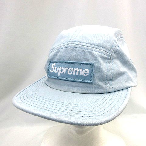シュプリーム SUPREME Camp Cap Light Blue キャンプ キャップ ライトブルー青 AA