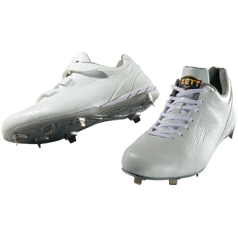 ゼット ZETT 埋込みスパイク ネオステイタスWH 野球 金具スパイク 金具