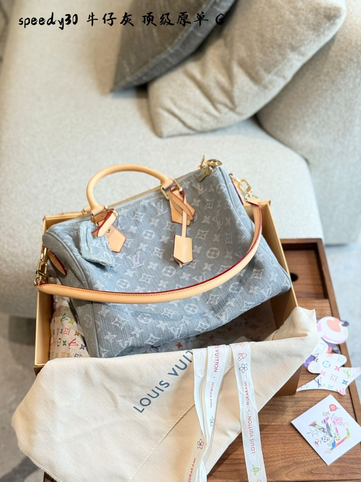 本日SALE！美品　値下げ　Louis Vuitton デニム　スピーディー 今日特価】LV Speedy Denim スピーディ デニム-MM輸入 - メルカリ