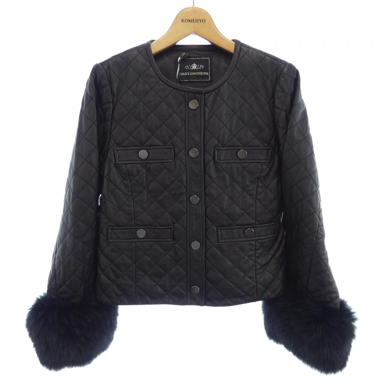 グレースコンチネンタル GRACE CONTINENTAL レザージャケット