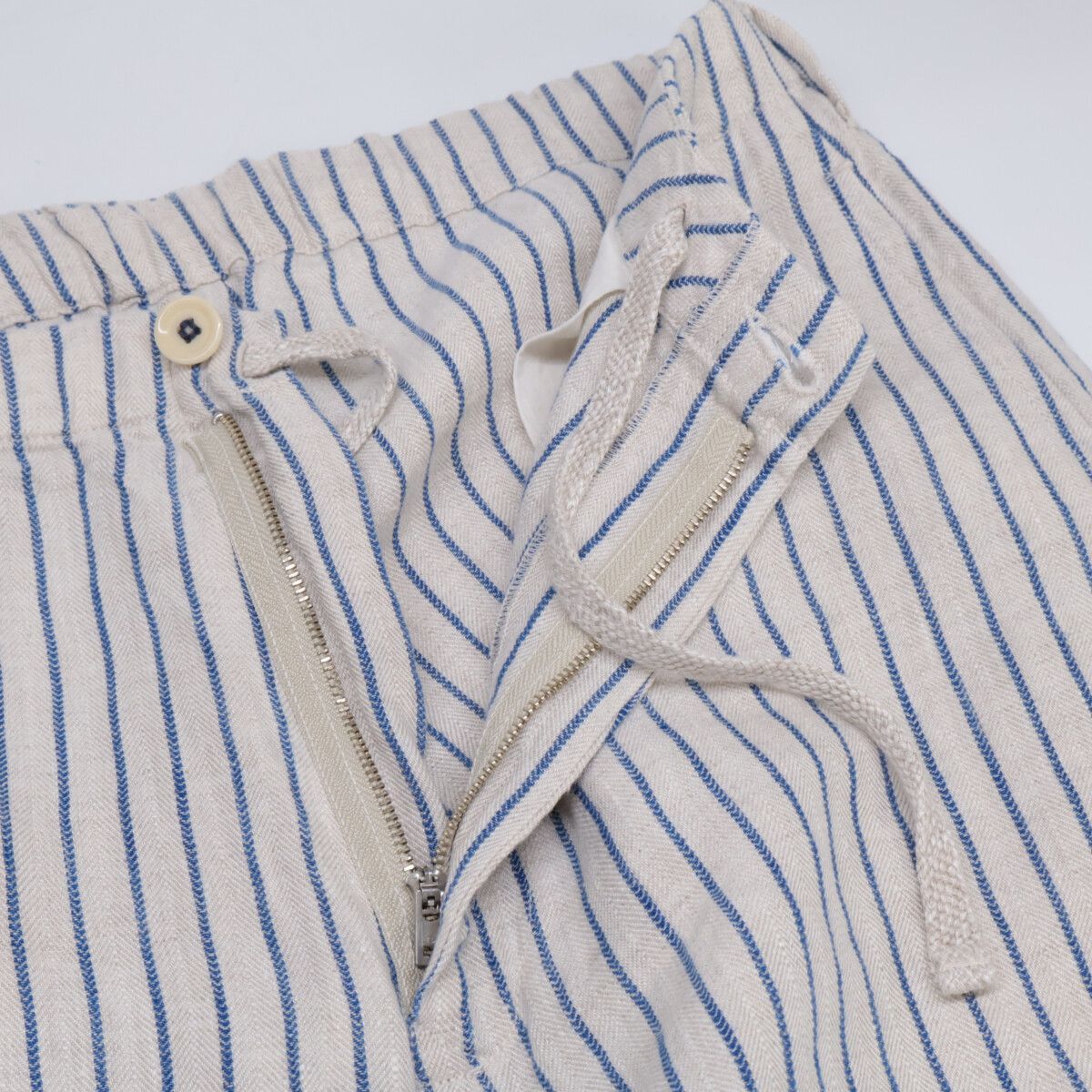 45R フォーティファイブ アール 8046084 ﾎﾜｲﾄ×ﾌﾞﾙｰ ｲﾝﾄﾞﾘﾈﾝﾂｲﾙの908ﾎﾟｯﾎﾟﾊﾟﾝﾂ 1 DECORATOM_COM_BR