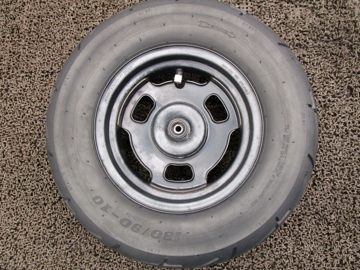 ズーマー フロントホイール ブレーキドラム ▲A7337 AF58 ホンダ AF55E ZOOMER キャブ車 動画有 12V