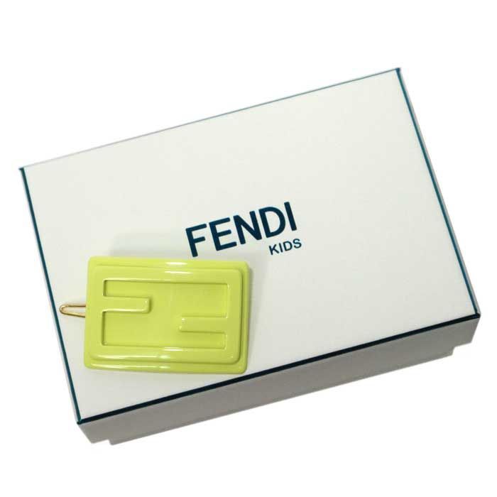 FENDI ヘアクリップ ヘアクリップ ファブリック ブラウン | Fendi