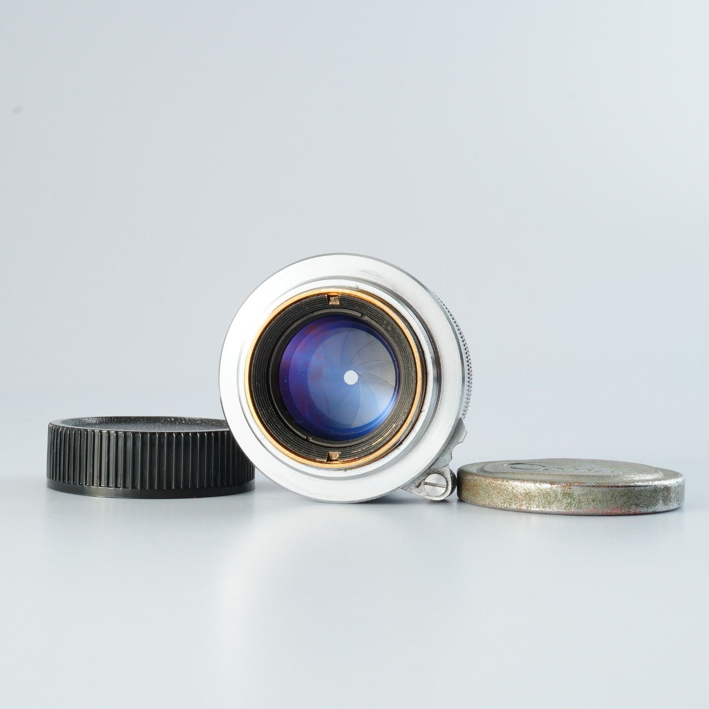 キャノン「単焦点レンズ（50mm f/1.8、L39）」 Canon キヤノン 50mm F