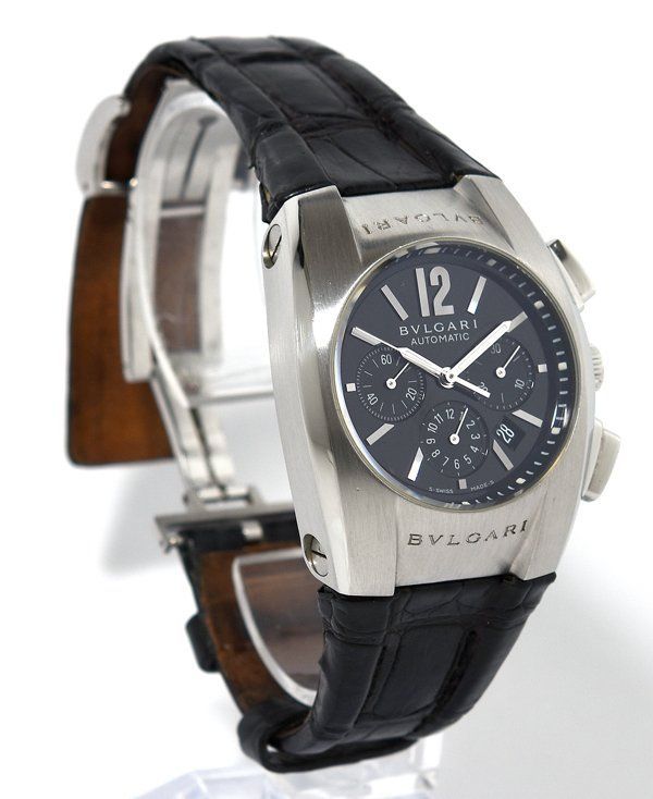 BVLGARI ブルガリ エルゴン EG35SCH クロノグラフ 自動巻き ボーイズ