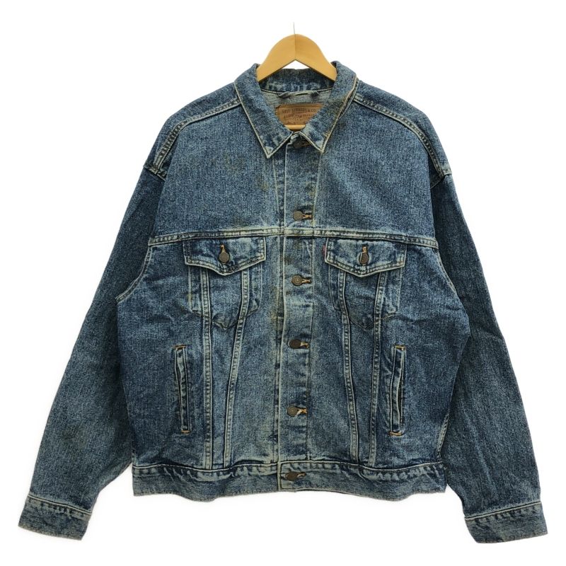 【中古】オールド LEVI'S デニムジャケット サイズL 70507-4890 汚れ有り リーバイス[91]