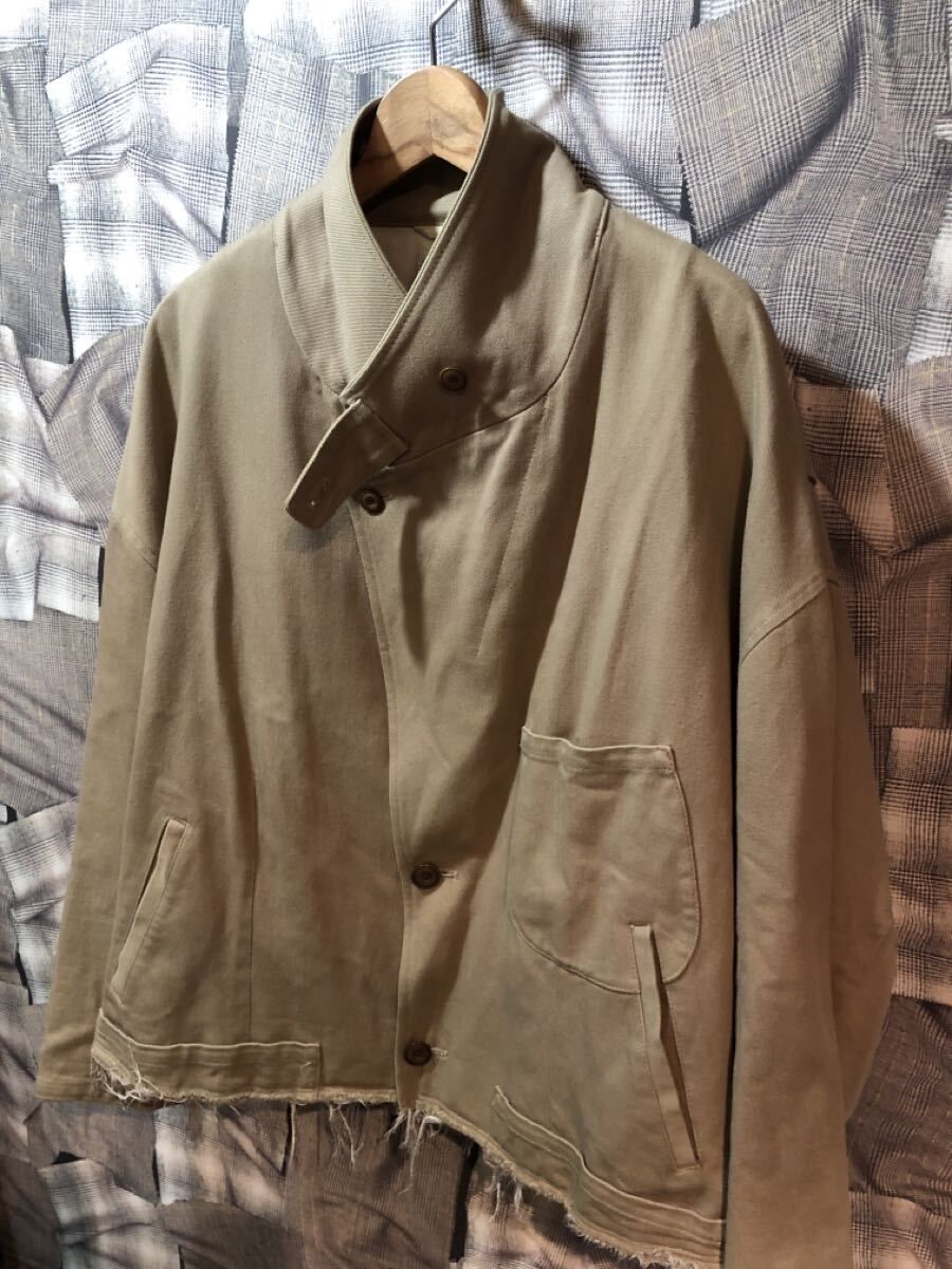 doublet ダブレット SILK CHINO CUT-OFF JACKET doublet ダブレット
